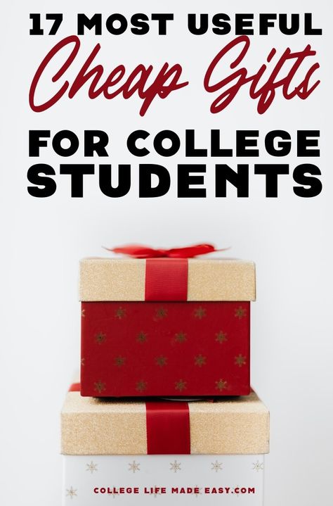 cheap Christmas gifts that are still insanely useful for college students. Girls & boys are sure LOVE these ideas!     #collegegifts #giftideasforstudents #usefulgiftsforcollegestudents #practicalgiftsforcollegestudents #practicalcollegegifts #bestcollegegifts  via @esycollegelife Cute Backpacks For College, College Guy Gifts, Gifts For College Boys, Inexpensive Gift Ideas, College Christmas, Gifts For College Students, College Boyfriend, College Girl Gifts, Students Christmas