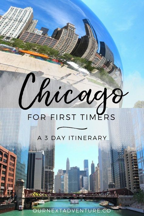 How to spend 3 days in Chicago on a first-time trip. // Family Travel | Travel with Kids | Midwest Travel | Chicago Itinerary | Where to Eat | Things to Do | Where to Stay | What to See | Chicago River Cruise | Magnificent Mile | Wicker Park | The Bean Chicago Itinerary, Travel Chicago, Midwest Vacations, Chicago Weekend, Chicago Travel Guide, Chicago Vacation, Trip To Chicago, Magnificent Mile, Chicago Family