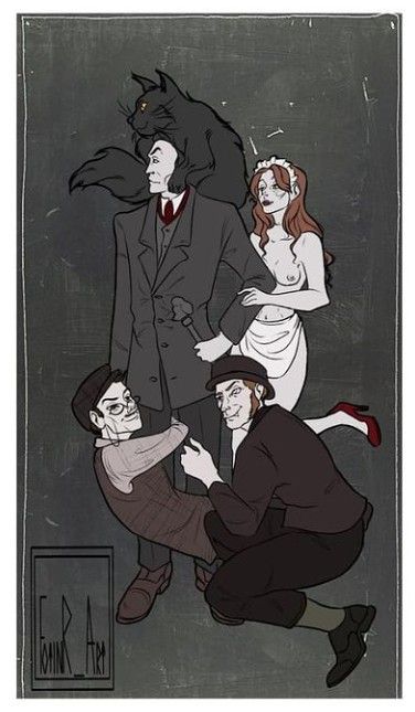 Strong Female Characters Art, Bulgakov Master And Margarita, Abigail Larson, Master And Margarita, The Master And Margarita, Russian Literature, Horror Picture Show, Poses References, Literature Art