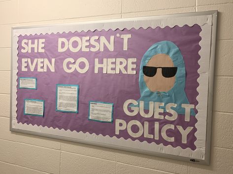 Resident Assistant Programs, Residence Life Bulletin Boards, Resident Assistant Door Decs, Res Life Door Decs, Dorm Bulletin Boards, She Doesn't Even Go Here, Res Life Bulletin Boards, Resident Assistant Bulletin Boards, Door Decorations College