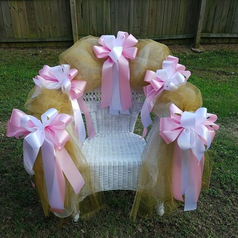 Tutu Baby Shower Theme, Baby Shower Chair, Birthday Chair, Baby Shower Princess Theme, Tutu Baby Shower, Shower Chair, Mommy To Be, Baby Shawer, Baby Shower Inspiration