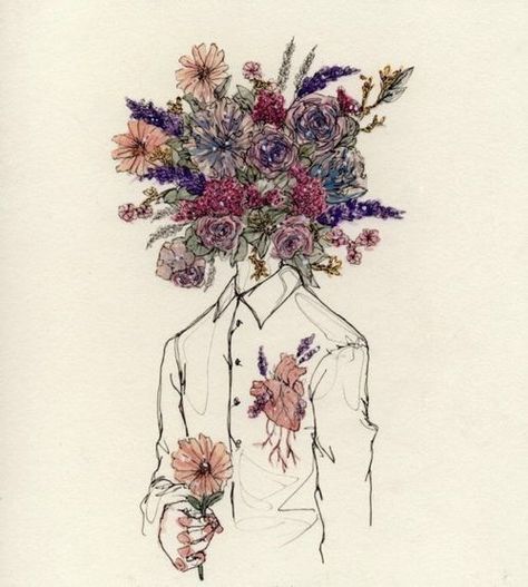 Hur Man Ritar Blommor, Kunst Inspo, غلاف الكتاب, Couple Drawing, Tumblr Art, Plant Drawing, Arte Inspo, Arte Sketchbook, Art And Illustration