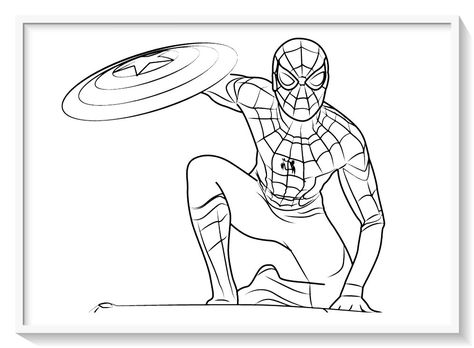 Los más lindos dibujos de SPIDERMAN (Hombre Araña) para colorear y pintar a todo color. Imágenes prontas para descargar e imprimir para dar color a SPIDERMAN (Hombre Araña). #Colorear #SPIDERMAN (Hombre Araña) #Pintar #Dibujar #ImprimiryPintar #dibujoimagenes.com Spiderman Sketches, Spider Coloring Page, Avengers Coloring Pages, Avengers Coloring, Spiderman Coloring, Spiderman Drawing, Pumpkin Coloring Pages, Marvel Drawings, Spiderman Pictures