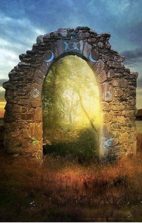 Magic Portal, Contemporary Fantasy, Fantasy Places, Arte Fantasy, 판타지 아트, Fantasy Inspiration, Magical Places, Another World, Fantasy Landscape