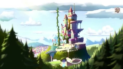 Ever after high Ever After High Visuals, Ever After High Castle, High Visuals, Ever After High Background, Rosabella Beauty, Sky City, Minecraft Castle, Bullet Journal Paper, Old Disney