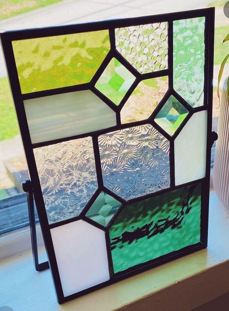 Mid Century Modern Stained Glass Window, Stained Glass Books, Stained Glass Patterns Window, Square Stained Glass Patterns, Modern Stained Glass Patterns, Abstract Stained Glass Designs, Geometric Stained Glass Patterns, Stained Glass Diy Tutorials, Stained Glass Modern