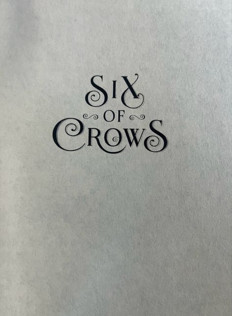 Six Of Crows Poster Aesthetic, Six Of Crows Cover, Six Of Crows Wallpaper, Danny Core, Arrow Tattoos For Women, Book Scrapbooking, Crow Books, Grisha Verse, Crooked Kingdom