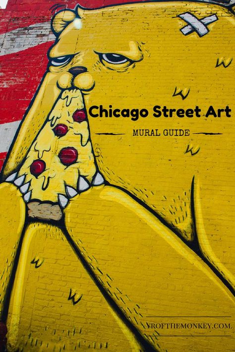 Chicagos Streetart entdecken! Chicago Murals, Chicago Street Art, American Midwest, Usa Street, Chicago Street, Cultural Travel, Usa Food, Art Guide, Chi Town