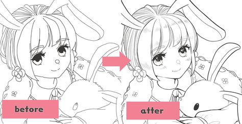 Line Art Tips, Drawing Method, A Line Drawing, Drawing Line Art, Start Drawing, Drawing Tutorials For Beginners, Anime Tutorial, Manga Drawing Tutorials, Rough Draft