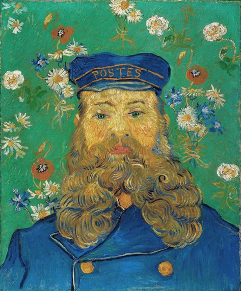 Vincent van Gogh. Portrait of the Postman Joseph Roulin, 1… | Flickr Art Mini Toile, World Famous Paintings, Art Zine, Canvas Art Projects, Arte Van Gogh, Van Gogh Paintings, Van Gogh Art, Textured Canvas Art, Paul Gauguin