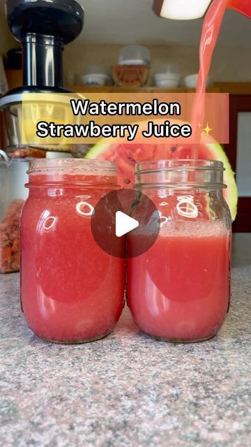 20K views · 1.8K likes | Modesto Joseph Garcia on Instagram: "Watermelon Strawberry Juice ✨   1/2 Large Seeded Watermelon 🍉 16 oz Fresh Strawberries 🍓  2 Key Limes   This recipe makes roughly 1 Gallon of the perfect Rehydration Juice 😊   #growyourown #watermelon #watermelonsugar #watermelonjuice #watermelonjuice🍉 #watermelon🍉 #watermelonstrawberry #strawberry #strawberryjuice #growyourownfood #growyourownlives #healthiswealth #fruit #fruits #fruitheals #healingfruit #nature #natureheals #healingnature #explore #explorepage" Watermelon Strawberry Juice Recipe, Watermelon And Strawberry Juice, Watermelon Strawberry Juice, Juicing Recipes Watermelon, How To Make Watermelon Juice, Seeded Watermelon, Watermelon Juice Recipe, Key Limes, Watermelon Water