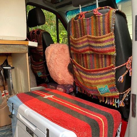 Van Kitchen, Car Interior Diy, Hippie Car, Kombi Home, Car Things, Car Deco, Aesthetic Car, Vw Vintage, Van Car