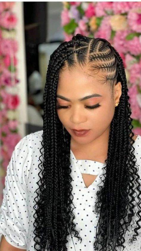 Protective Box Braid Styles, Big Braids For Black Women, Protective Style Braids, Big Braids, Big Box Braids Hairstyles, Feed In Braids Hairstyles, African Hair Braiding Styles, Hairstyle Tutorials, Long Box Braids