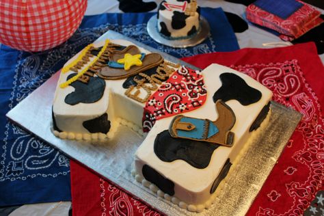 The First Birthday Cowboy Cake and Smash Cake, by Sweet Caroline Cakery Rodeo Theme First Birthday Party, First Rodeo Sheet Cake, 1st Birthday Cowboy Cake, How The West Was One Smash Cake, Rodeo Themed 1st Birthday Cake, First Rodeo Birthday Cake Boy, My 1st Rodeo Birthday Cake, How The West Was One Cake, First Rodeo Birthday Boy Cake