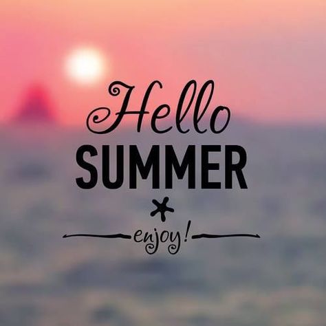 June Quotes, Hello June, Wallpaper Summer, Wallpaper Iphone Summer, Quote Iphone, Summer Cards, Summer Backgrounds, Beach Quotes, Summer Quotes