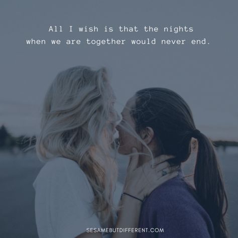 50+ Most Romantic & Heartwarming Lesbian Love Quotes – Sesame But Different Lesbian Love Quotes, Quotes For Your Girlfriend, Fate Quotes, Love Sayings, Romantic Quotes For Her, Love Articles, Lesbian Quotes, I Love Her Quotes, Teenage Love