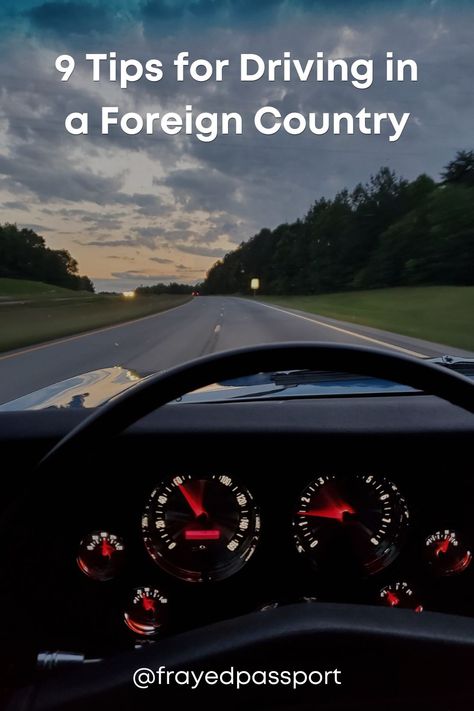 Most people in the U.S. and Canada own their own cars. Wherever we want to go, whether it’s to the grocery store or the next town, we simply jump into our cars and start driving. There’s no second thought about traffic rules, which side of the road to drive on, the language of the land or whether the car is in working order.

But what if you need to drive in a foreign country? Here are a few tips for getting accustomed to it! Tips For Driving, Traffic Rules, Traveling Abroad, Learning To Drive, Foreign Countries, Different Countries, Useful Tips, Drive In, The Land