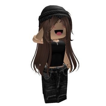 Emo Avatar, Roblox Usernames, Black Hair Roblox, Roblox Animation, Rblx Fits, Roblox T-shirt, Female Avatar, Baddie Outfits Ideas, Avatar Ideas