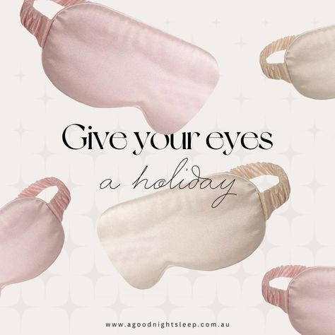 Crafted from 22 momme Mulberry silk, our silk eye masks are an absolute bedroom essential. Super gentle on skin and hair, the natural fibres of silk are the secret to a good night's sleep and glowing skin. ✨ And they are hypoallergenic, too! 🌿 Designed to sit comfortably over your eyes, and without pulling your hair, our luxurious eye masks protect the delicate skin around your eyes from stretching, and keep your skin hydrated and looking fabulous. 💁‍♀️ Made with zero toxic dyes or... Silk Eye Mask Aesthetic, Sleeping Eye Mask, Sleep Products, Eye Mask Sleep, Mask Aesthetic, Silk Sleep Mask, Clothing Packaging, Sleep Masks, Diy Gift Set