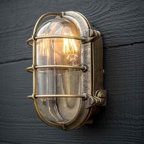 Bulkhead Light, Industrial Interior Design, Container House Design, Chelsea Flower, Chelsea Flower Show, Little Cottage, Outdoor Light, Creative Lighting, What To Buy