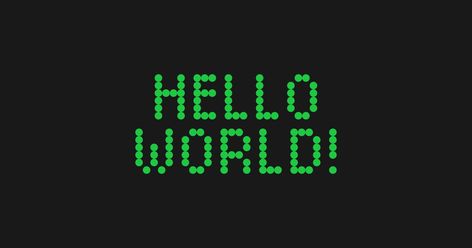 T-shirt and Hoodie featuring 'Hello World!' Code Design on a white background, perfect for tech enthusiasts and programmers Hello World Wallpaper, Hello World Code, Code Design, World Wallpaper, Hello World, Tech Fashion, Universe, Coding, T Shirts