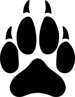 Wolf Stencil, Paw Stencil, Wolf Paw Print, Tier Tattoo, Wolf Paw, Native Tattoos, Wolf Silhouette, Henna Tattoo Hand, Native Beading Patterns