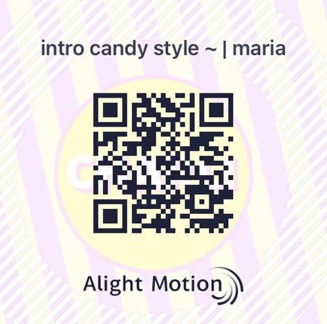 Candy Edit Overlays, Candy Overlay, Alright Motion, Candy Videos, Alight Motion, Editing Tutorials, Qr Codes, Qr Code, Motion