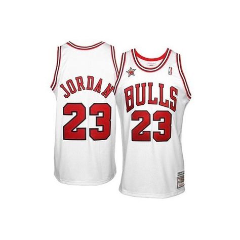 Mitchell Ness Michael Jordan Chicago Bulls 1998 Throwback Authentic... ($300) ❤ liked on Polyvore featuring tops, shirts e jerseys Jordan 23 Jersey, Michael Jordan Jersey, Jordan Bulls, Michael Jordan Chicago Bulls, Jordan Chicago, Jordan Jersey, Michael Jordan 23, Outfits Hombre, Personalized Jersey