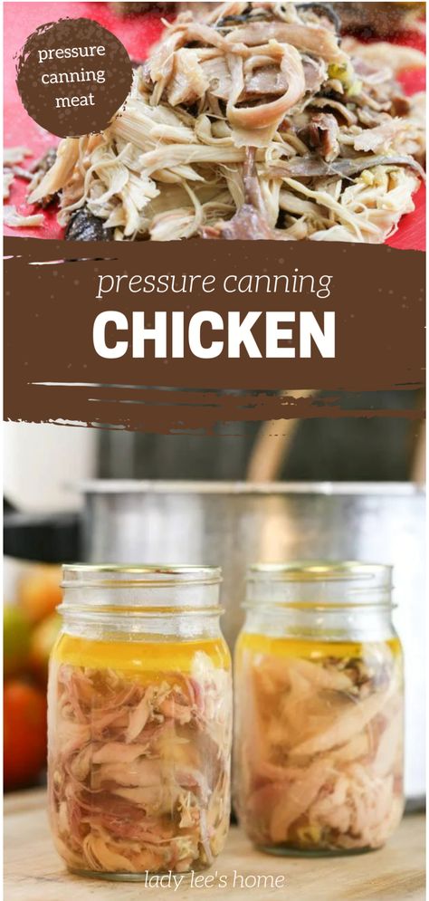 Unveil the art of pressure canning meat recipes with our step-by-step guide. Dive into the world of pressure canning chicken, ensuring a flavorful and healthy meat dish for months to come. Follow our expert tips and safely store your protein-rich treats. Pressure Canning Chicken, Pressure Canning Meat, Canning Chicken, Canning Meat, Water Bath Canning Recipes, Preserving Recipes, Goat Milk Recipes, Canned Meats, Pressure Canning Recipes