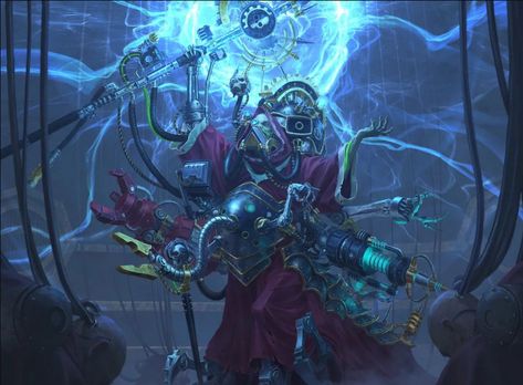 Belisarius Cawl, Warhammer 40k Factions, Warhammer 40k Memes, Adeptus Mechanicus, 40k Artwork, Warhammer 40k Art, Warhammer Art, Warhammer 40k Artwork, Warhammer Fantasy