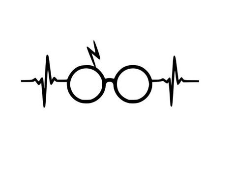 Harry Potter Heart Beat Vinyl decal, sticker, Harry Potter fan, Disney, car decal, car accessory, la Logo Harry Potter, Disney Car Decals, Harry Potter Decal, Harry Potter Fanları, Silhouette Disney, Disney Car, Citate Harry Potter, Yeti Stickers, Harry Potter Disney