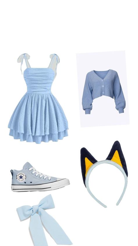 Bluey Costume Ideas, Bluey Costume, Bluey Halloween, Character Inspired Outfits, Spirit Week, Halloween Makeup Looks, Quick Jokes, Costume Ideas, Halloween Outfits