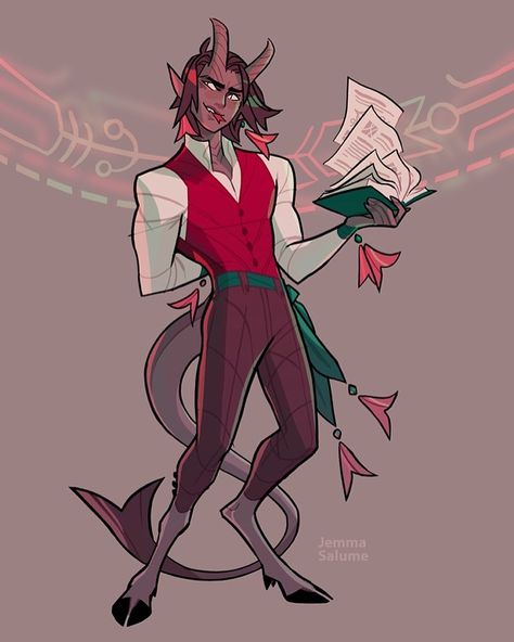 Tacca Chantrieri, Tiefling Art, Dnd Tiefling, Fantasy People, Digital Paintings, Male Character, Creature Drawings, Reference Pictures, Dungeons And Dragons Characters