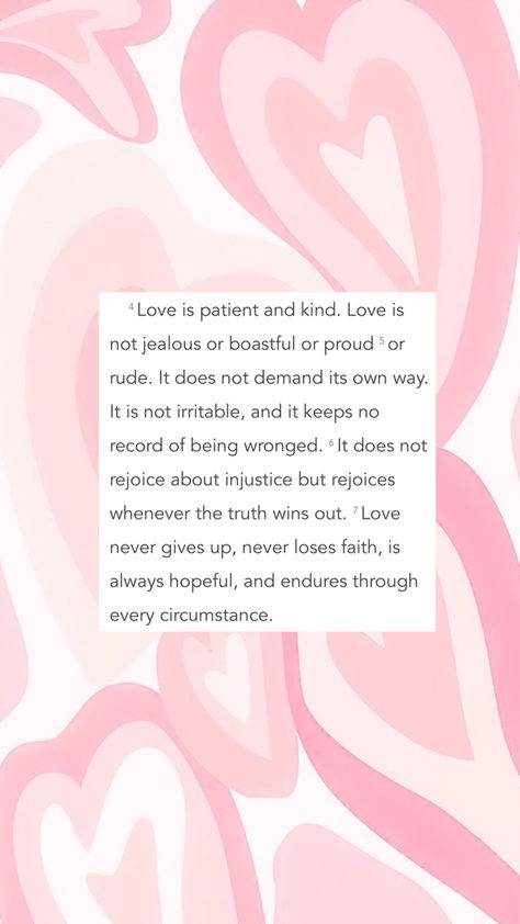 1 Corinthians 13:4-7, 1 Corinthians 13, Pink, Pins