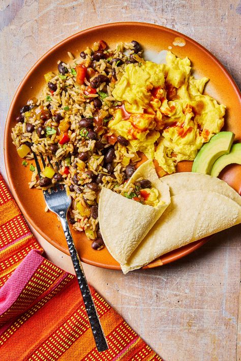 In gallo pinto, leftover rice and beans transform into a lively, soul-satisfying meal.