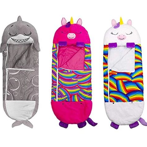 Childs Happy Unicorn Sleeping Bag & Play Pillow In One | Large | White – All Things Unicorn Door Arbor, Happy Nappers, Animal Sleeping Bag, Apple Watch Accessories Bands, Happy Unicorn, Animal Caricature, Cute Cushions, Lampe Decoration, Apple Watch Accessories