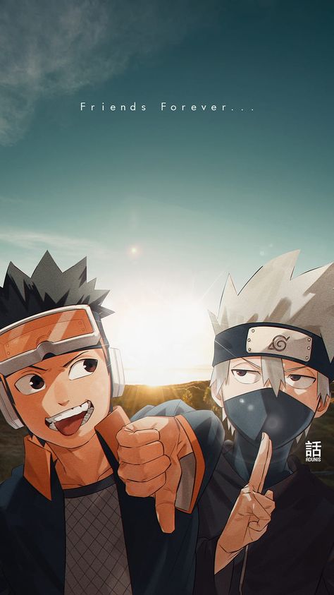 Obito and Kakashi , naruto, HD phone wallpaper Kakashi Obito Wallpapers, Obito And Kakashi, Naruto Mobile, Kakashi And Obito, Mobile Wallpaper Android, Kakashi Sensei, Hd Phone Wallpapers, Matching Wallpaper, Team 7