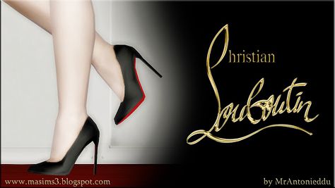 Sims 4 Christian Louboutin, Sims 4 Cc Shoes Red Bottoms, Sims 4 Cc Red Bottom Heels, Sims 4 Red Bottoms Cc, Sims 4 Louboutin, Red Bottom Heels, Cc Shoes, Louboutin Pigalle, Sims 4 Cc Shoes