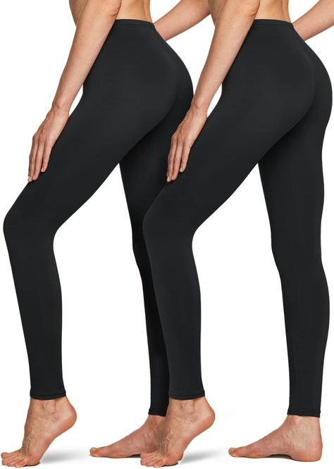 PRICES MAY VARY. TSLA Women's Thermal Underwear Bottoms© designed to keep you warm and active all day long. [Materials] Mix of Polyester & Elastane fabric has a sleek design, breathability, moisture-wicking, stretch properties. [Cherry-Picked Fleece Lining] Ultra-Soft fleece inner lining is for warmth and heat retention. [4-Way Stretch] Great elasticity give enhanced mobility and support. It is suitable for wearing under your pants, such as when you go out jogging, running, cycling, biking, shop Leggings Winter, Fleece Lined Leggings, Thermal Pants, Lined Leggings, Womens Thermal, Long Johns, Fun Pants, Compression Tights, Under Pants