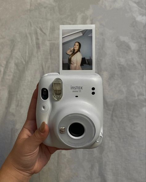 Instax mini 11 camera with photo coming out of it. Photo is of a girl in cute pink dress Polaroid Camera Pictures, Feed Filler, Filler Pics, Instax Mini 11, Ig Feed Ideas, Camera Pictures, Instax Camera, Cute Camera, Polaroid Camera