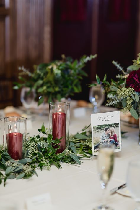 Cabernet Wedding Centerpieces, Cabernet Wedding, Garden Wedding Flowers Arrangements, November Wedding Centerpieces, Navy Wedding Centerpieces, Elegant Winter Wedding Invitations, Wooden Wedding Arches, Navy And Burgundy Wedding, Indian Wedding Decorations Receptions