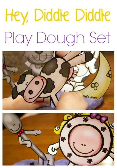 Rhyming Preschool, Nursery Rhyme Crafts, Play Dough Sets, Nursery Rhymes Preschool, Nursery Rhyme Theme, Nursery Rhymes Activities, Toddler Lessons, Toddler Class, Crafts And Activities For Kids