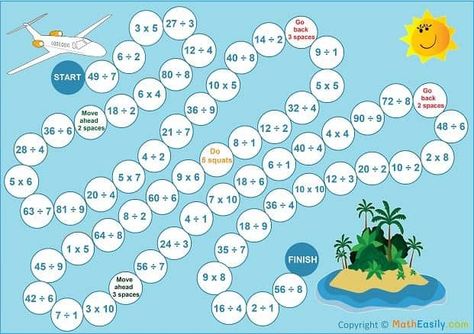 Math Games Multiplication, Math Games Grade 5 Fun, Multiplication Activity For Grade 2, 3rd Grade Math Multiplication Games, Multiplication Game, Multiplication And Division Games, Multiplication Board Games, Math Game, Multiplication Matching Game