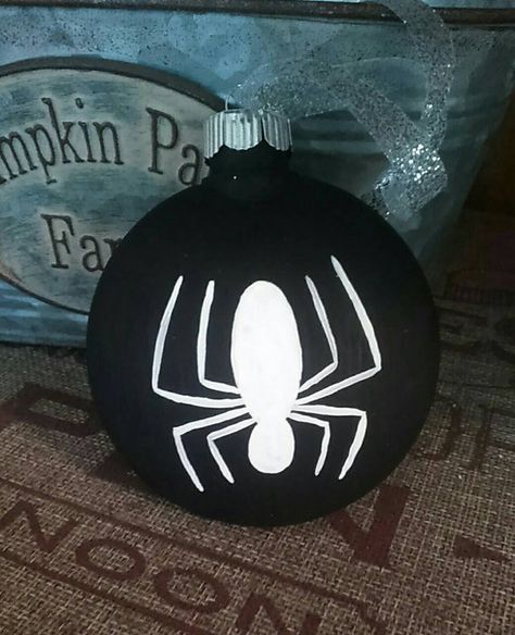 Halloween Ornament Spider Ornament Spider Halloween Decor Ornaments Trick or Treat Holiday Decor Halloween Tree Decor Halloween Spider Gifts Ornimates Diy, Spiderman Christmas, Spider Ornament, Nightmare Before Christmas Ornaments, Holiday Decor Halloween, State Ornaments, Spider Halloween, Snowman Gifts, Halloween Trees