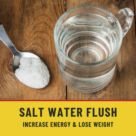 A salt water flush is designed to help you cleanse your colon and digestive system. Our bodies build up toxins and waste resulting in digestive issues, inflammation and low energy.  This concoction will push waste through the body, releasing toxins, and helping to get your digestive system back on track.  Start with 1/2 – 1 teaspoon of sea salt per 8 ounces of warm water. Make sure it’s pure salt with no added iodine! Depending on your body, or how plugged up you are, you can adjust the dosage. Sea Salt Flush, Salt Flush, Upset Stomach Food, Upset Stomach Remedy, Salt Water Flush, Stomach Remedies, Brat Diet, Food For Digestion, Digestive Issues