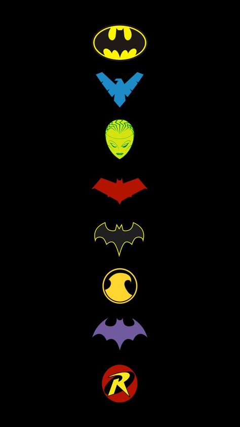 Lego Wallpaper, Family Logo, Iphone Homescreen Wallpaper, Batman Family, Family Tattoos, Lego Batman, Bat Family, Dc Comics Art, Homescreen Wallpaper