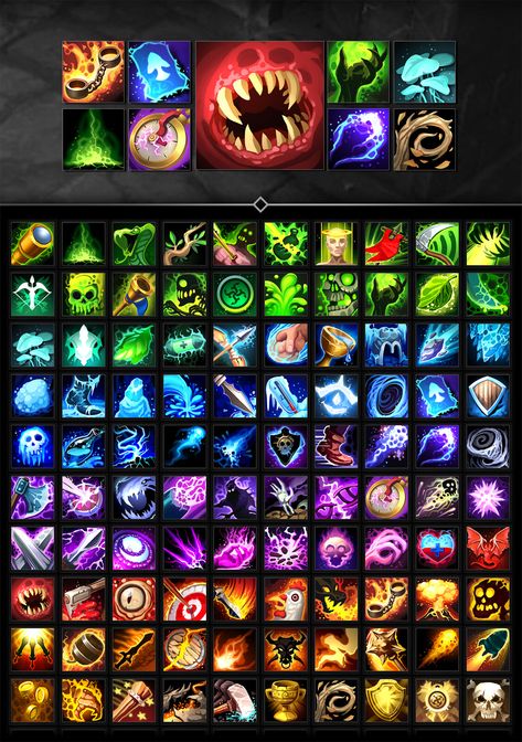 ArtStation - RPG Skills Icons 04, Olekzandr Zahorulko Warlords Of Draenor, Hd Icons, Minecraft Anime, Simple Designs To Draw, Game Props, Rpg Maker, Game Icon, Ui Inspiration, Game Assets