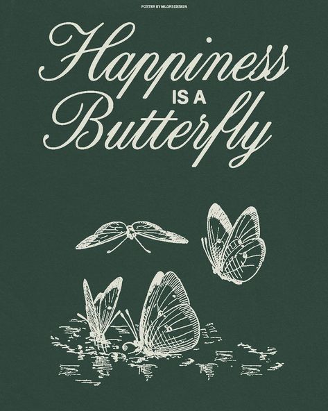 Happiness Is A Butterfly, Happiness Quote, Happiness Is, A Butterfly, Video Editor, Lana Del Rey, Butterflies, Graphic Design, On Instagram