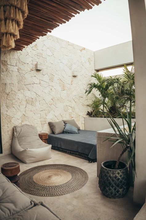 Villa Illume Tulum | Aldea Zama Premium - Villas for Rent in Tulum, Quintana Roo, Mexico - Airbnb Tulum Mexico Airbnb, Cabo Airbnb, Tulum Furniture, Tulum Living Room, Farm Airbnb, Jungle Villa, Mexico Airbnb, Vibe Rooms, Mini Room