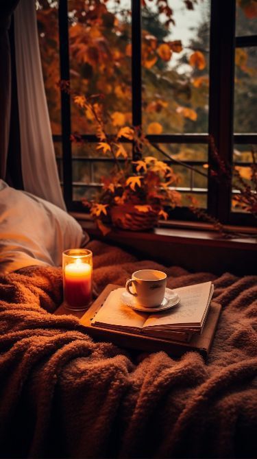 Fall Ambiance, Fall Magic, Home Corner, Autumn Interior, Romantic Candlelight, Fantasy Rooms, Golden Autumn, Cozy Home Decor, Christmas Decor Inspiration